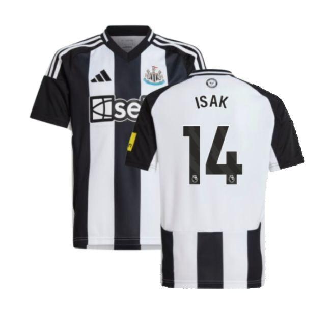 2024-20 Newcastle Home Soccer Jersey Isak 14 L M S Kids