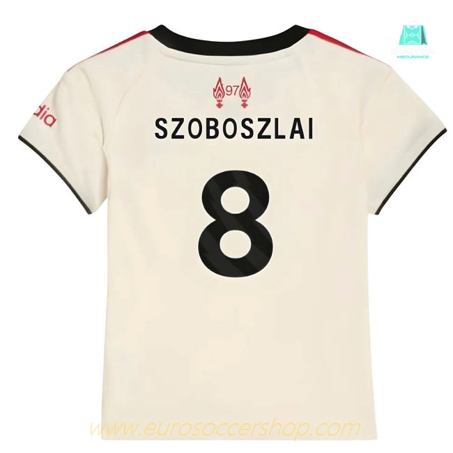 2025-2026 Liverpool Away Baby Kit (Szoboszlai 8)