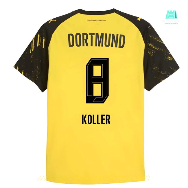 2025-2026 Borussia Dortmund Authentic Home Shirt (Koller 8)