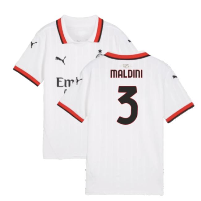 Premium 2024-2025 Ac Milan Away With Retro Design - Long Lasting