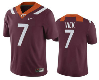 Men's None Game 2024 replica Michael Vick #7 authentic Jersey