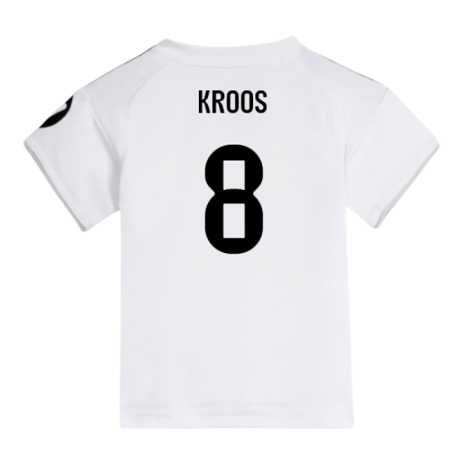 2025-2026 Real Madrid Home Baby Kit (Kroos 8) - Ultras Approved - C...