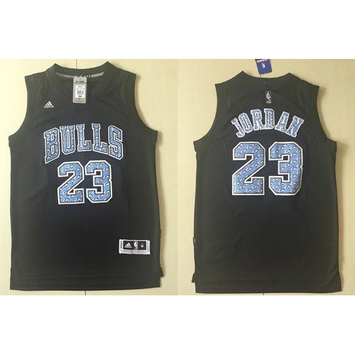 Jordan Clippers Black Chicago Bulls #23 Jersey - Basketball Jersey