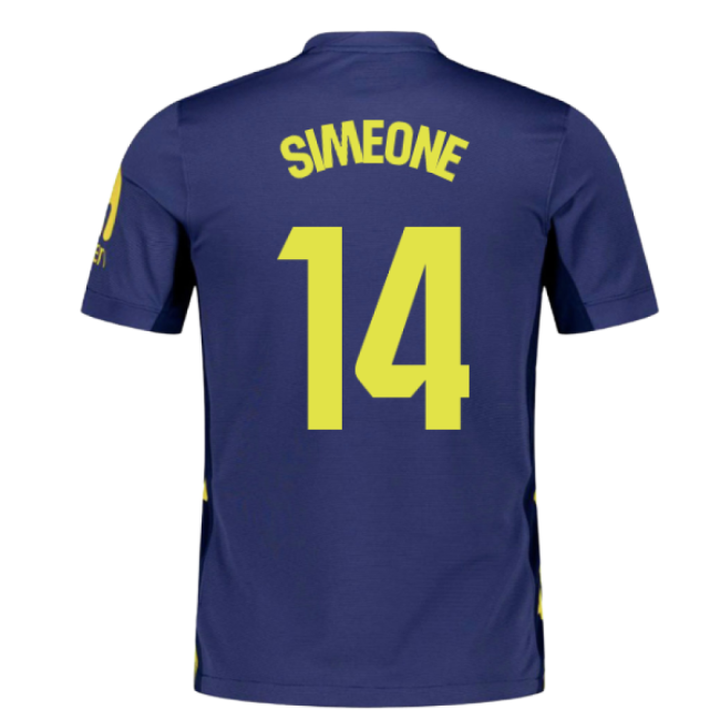 Latest Atletico Madrid Away Match Shirt 2025-2026
