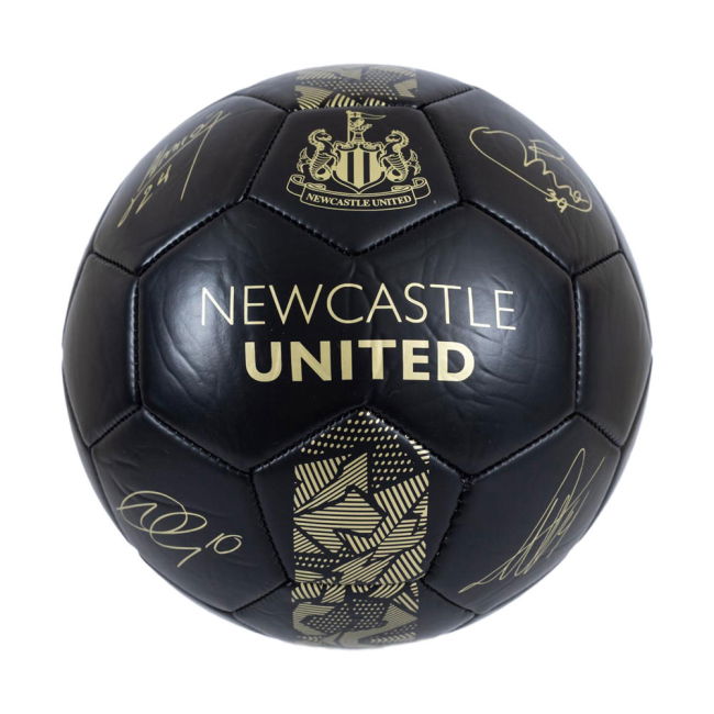 Newcastle United FC Sig Gold Phantom Skill Ball (Fan Favorite)