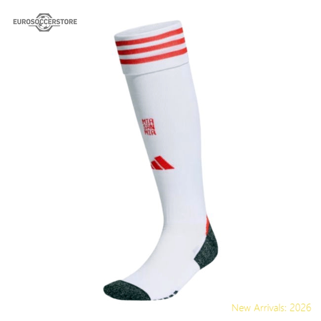 Supporter Professional-Grade 2025-2026 Bayern Munich Home Socks (White)