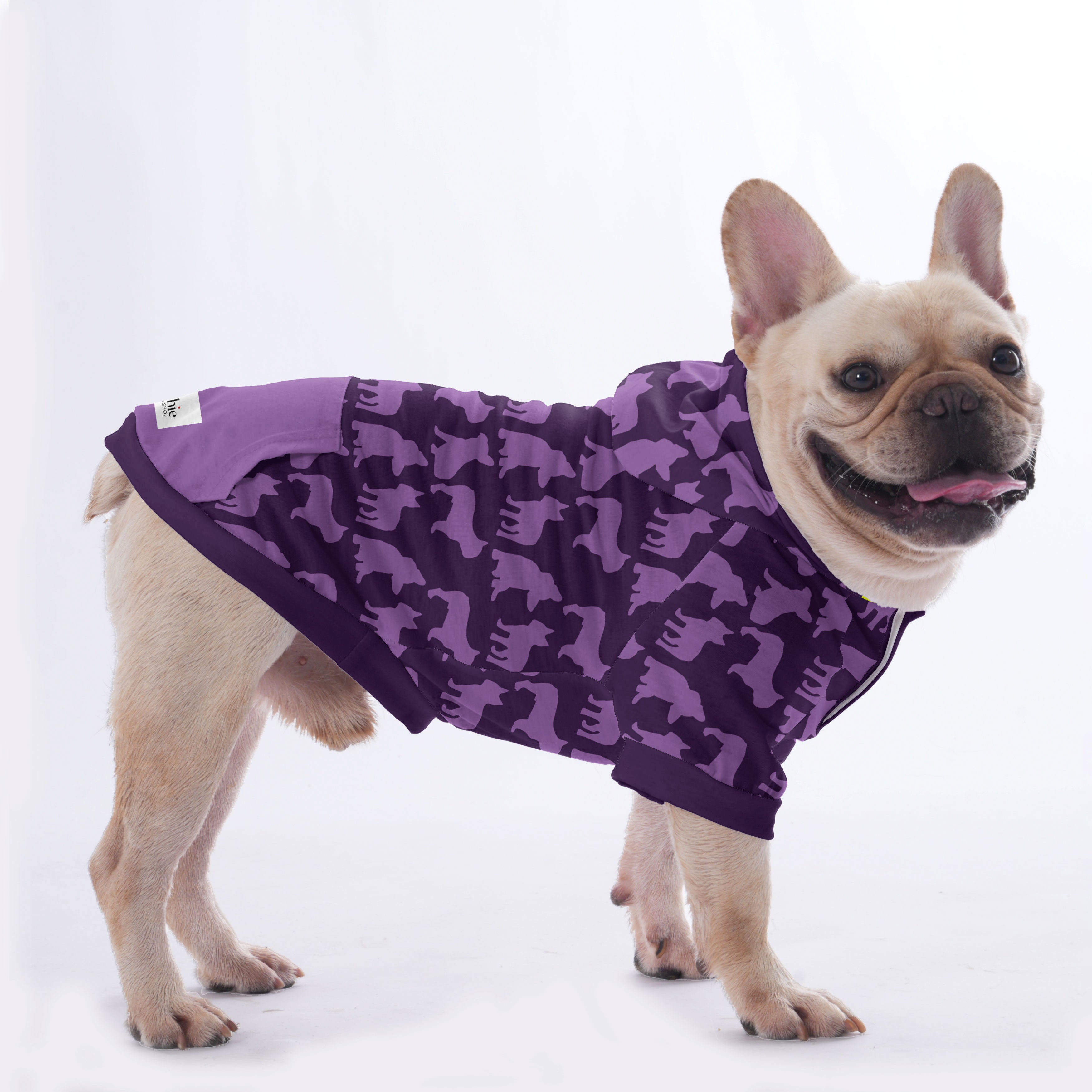 French Bulldog Groucho Hoodies For French Bulldog | Frenchie Shop