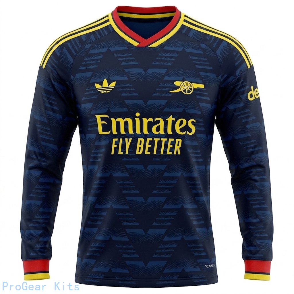 [SJH] Arsenal Long Sleeve Away Jersey 2026/27