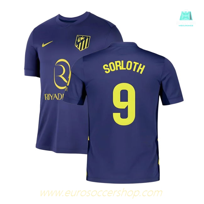 2025-2026 Atletico Madrid Away Shirt (Sorloth 9)