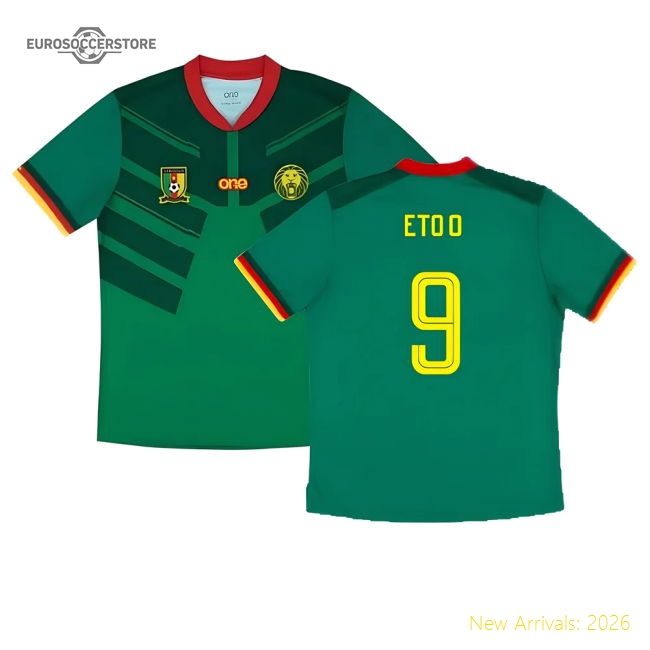 Cameroon Pro 20222023 Home Elite Shirt Moisturewicking