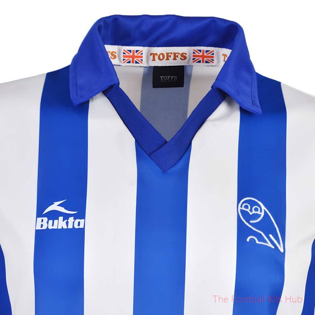 Sheffield Wednesday -83 Bukta Kids Soccer 1982 Shirt (Kids) (Your Name)