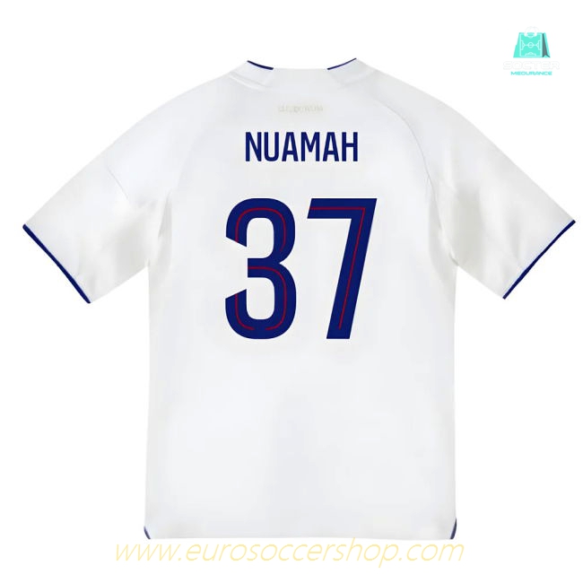 2025-2026 Olympique Lyon Home Shirt (Kids) (Nuamah 37)