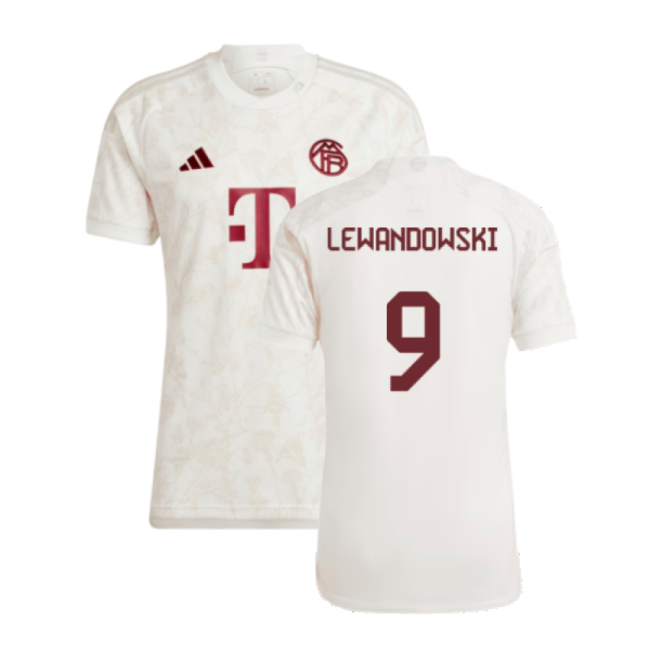 High-Quality 2023-2024 Bayern Munich Third Shirt (Lewandowski 9)