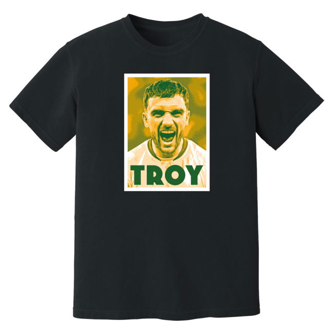 Troy Parrott T-Shirt (Black) Euro Authentic Quality Official