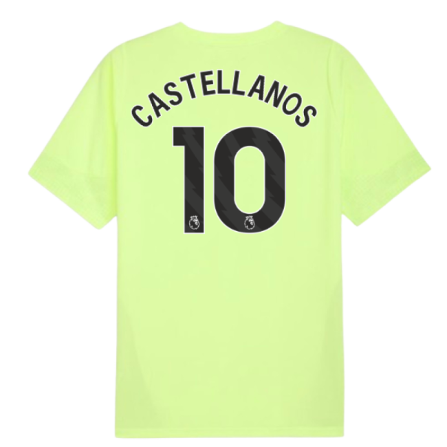 2025 Edition Man City Training Team Kit 2025-2026 (Castellanos 10)