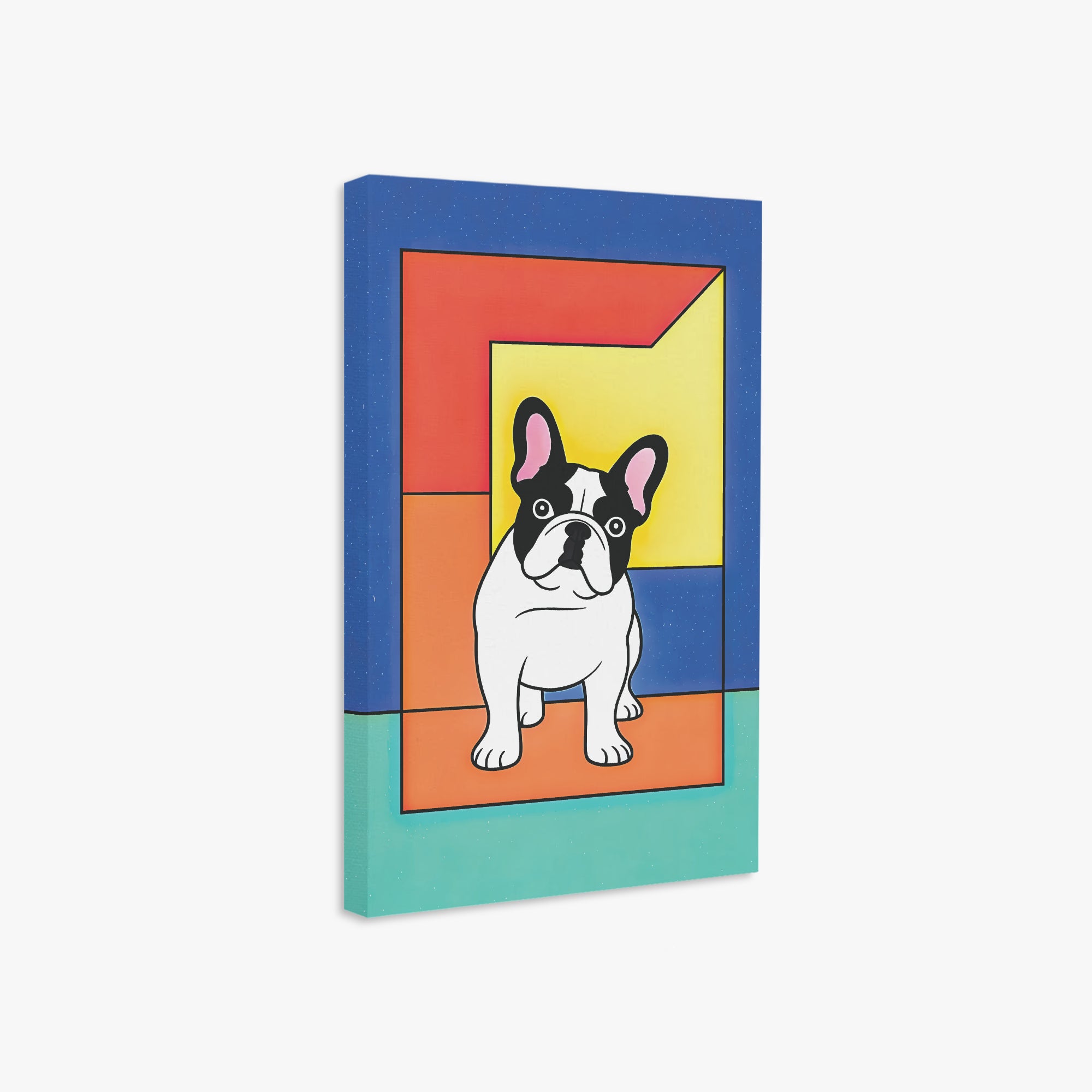 Chapo - Dog Owner Vertical Canvas Painting Pet Owner Apparel