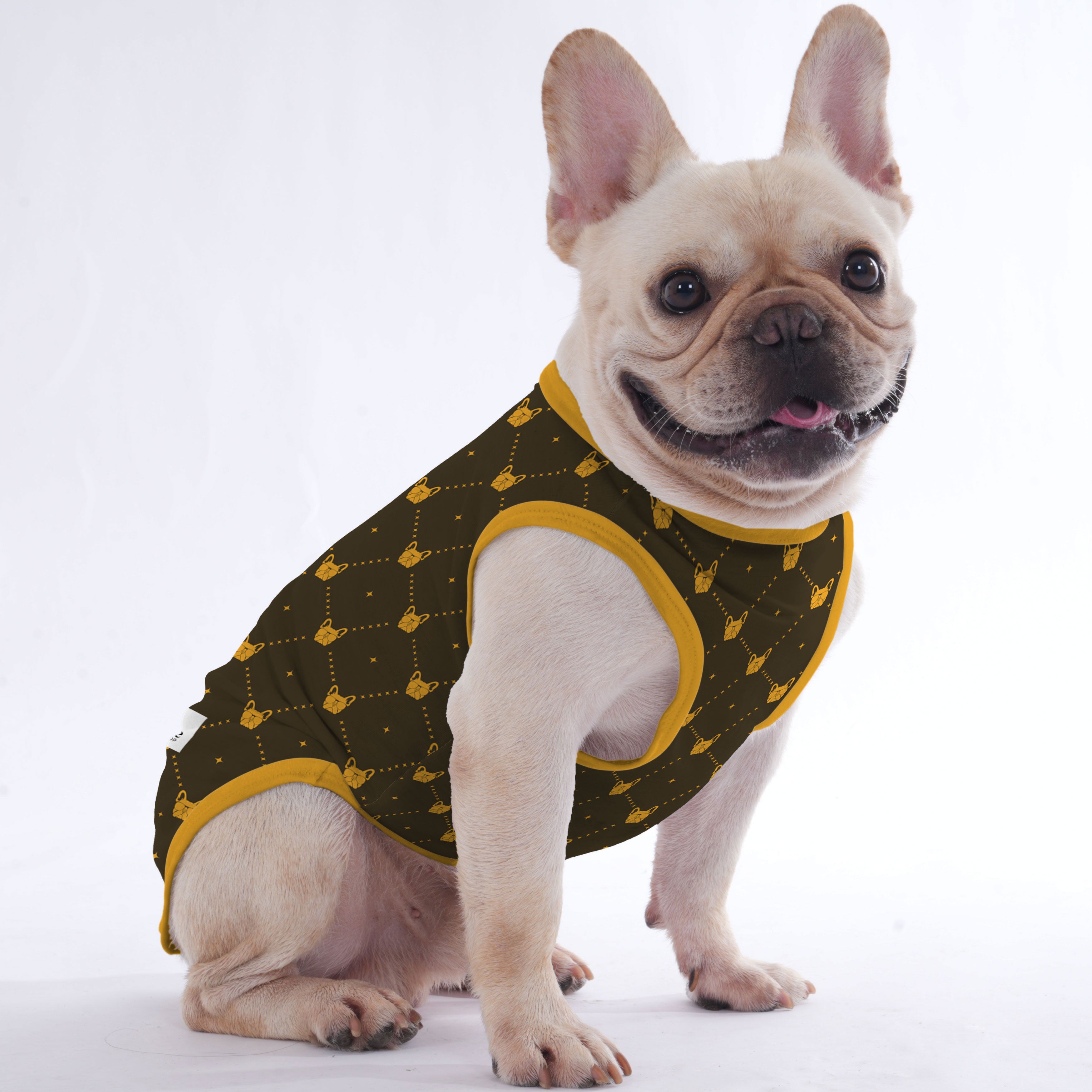 Minimal-Aesthetic Indigo - Shirt For Frenchies - Frenchie Shop Origin...