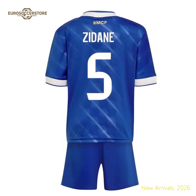 Soft Youth Football Team Zidane Jersey 2025-2026 Breathable