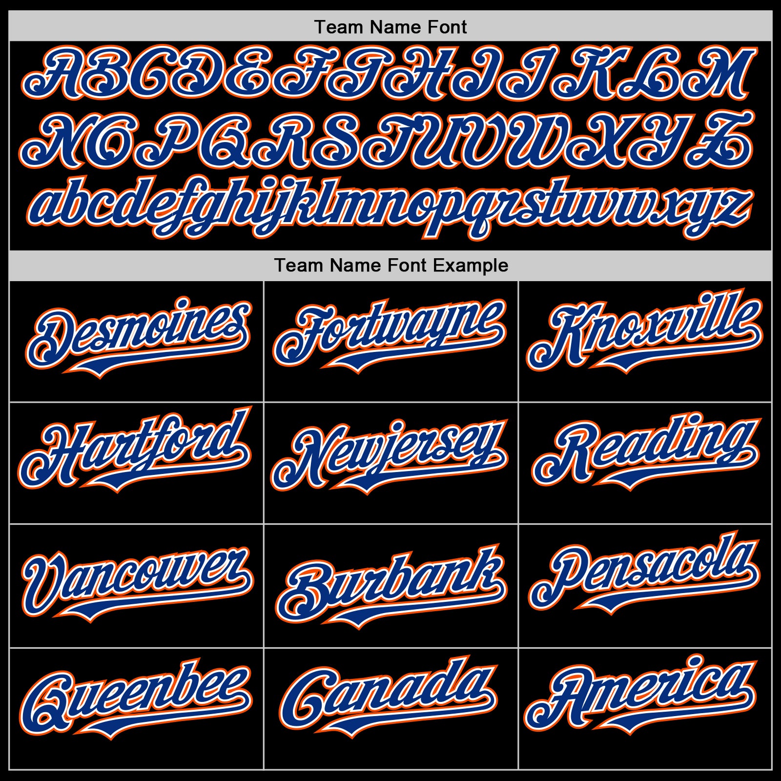 Custom Black Royal-Orange Bomber Full-Snap Varsity Letterman Hoodie Jacket