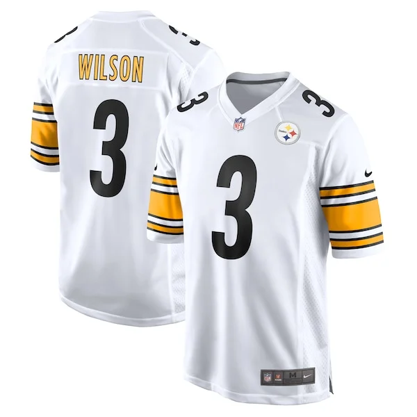 Pittsburgh Steelers Game NFL Jersey - White | Durable Football Apparel
