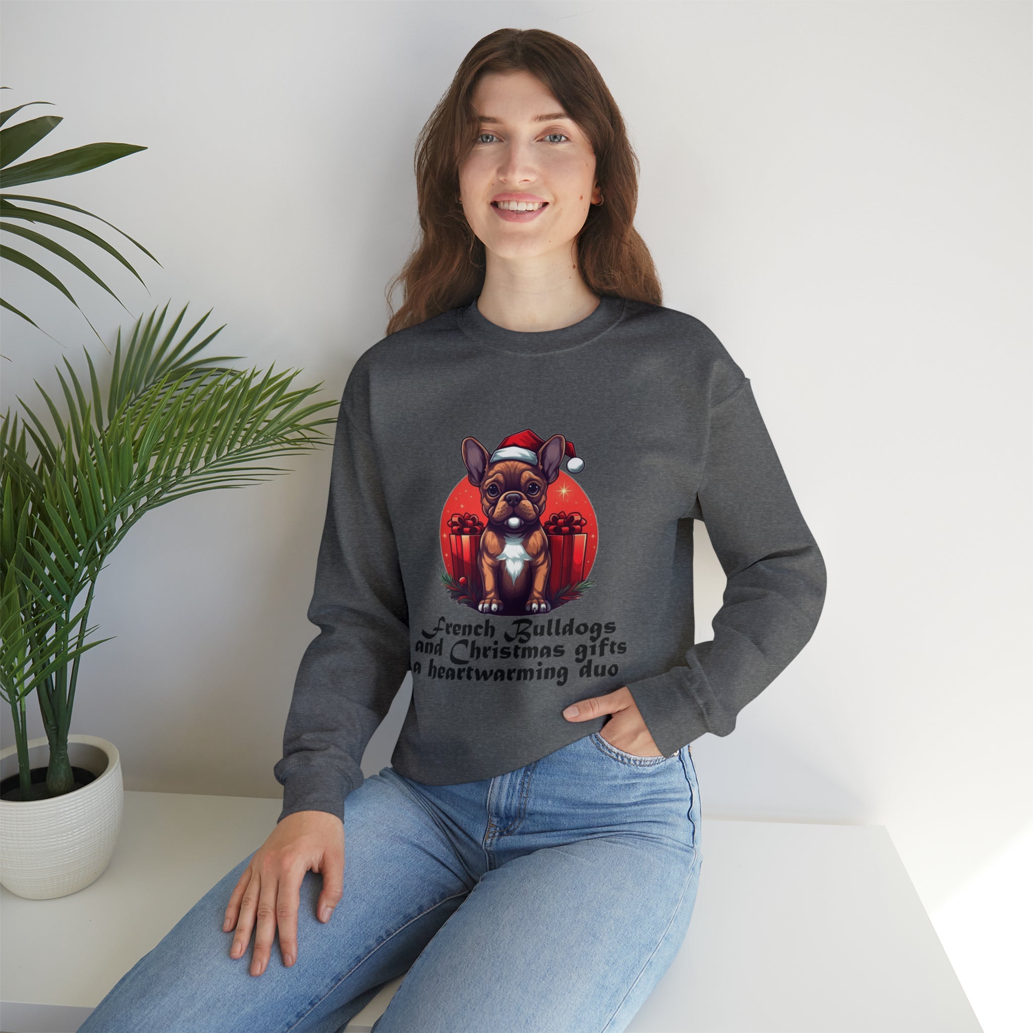 Christmas Gift Sweater - Everyday Unisex Sweatshirt For Dog Lovers