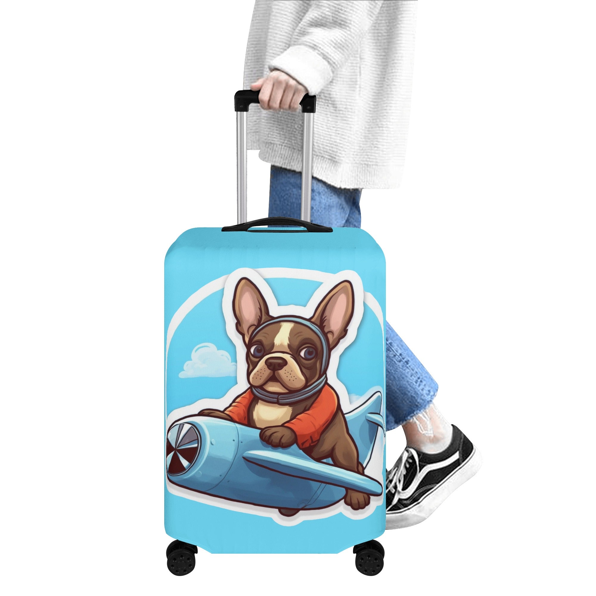 French Bulldog Sadie Luggage Cover Practical Pet Supply