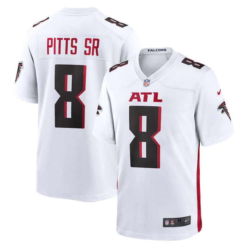 None Kyle Pitts Sr. ATL Falcons Iconic Professional Jersey Football Ap