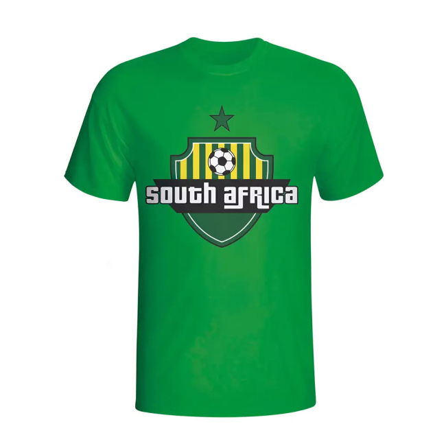 Exclusive-Design South Africa Country Logo T-Shirt (Green)