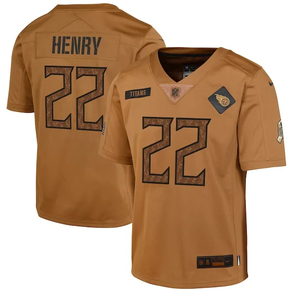 None Limited NFL Jersey - Brown | Durable Football Apparel | NFL Footb