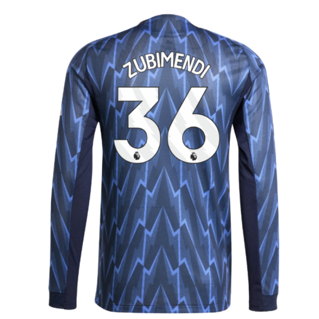Exclusive EPL Shirt 2025-2026 ARS Away Breathable Zubimendi 36 Ad#920