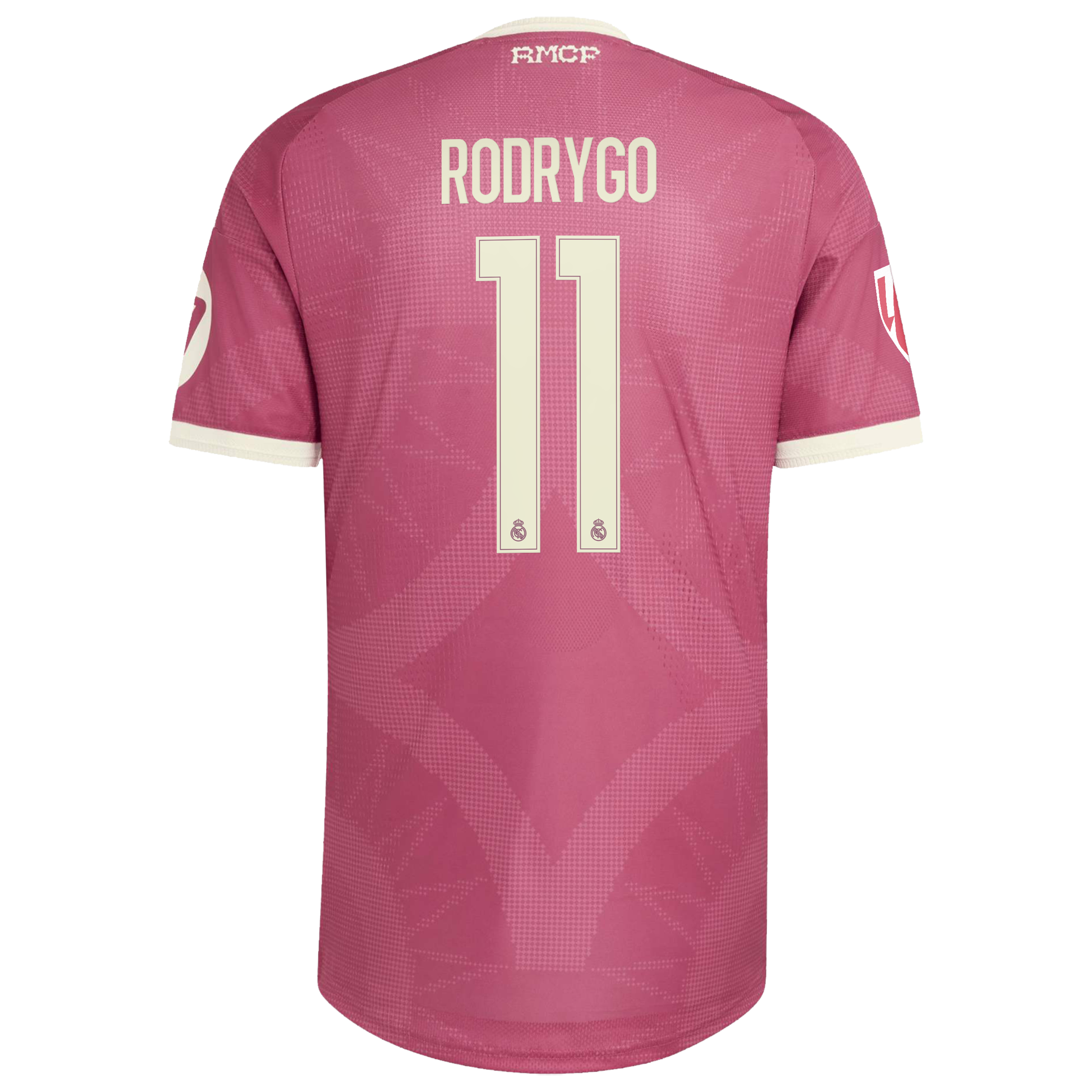 [SJH] Rodrygo Real Madrid 2026/27 Third On-Field Authentic Jersey - Pink