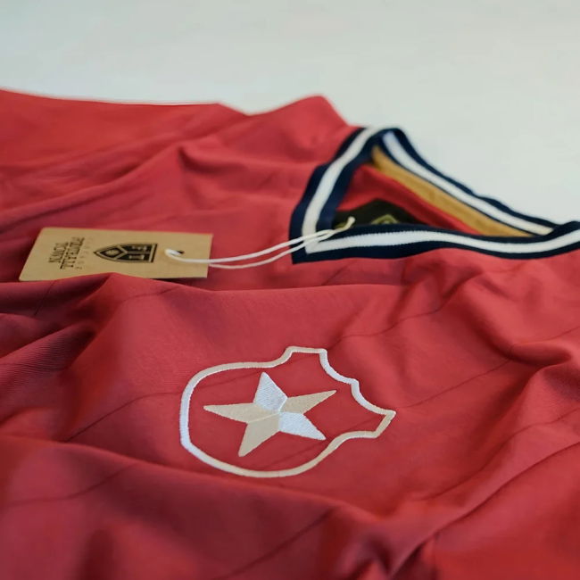Football Vintage Chile La Roja Soccer Jersey Authentic National