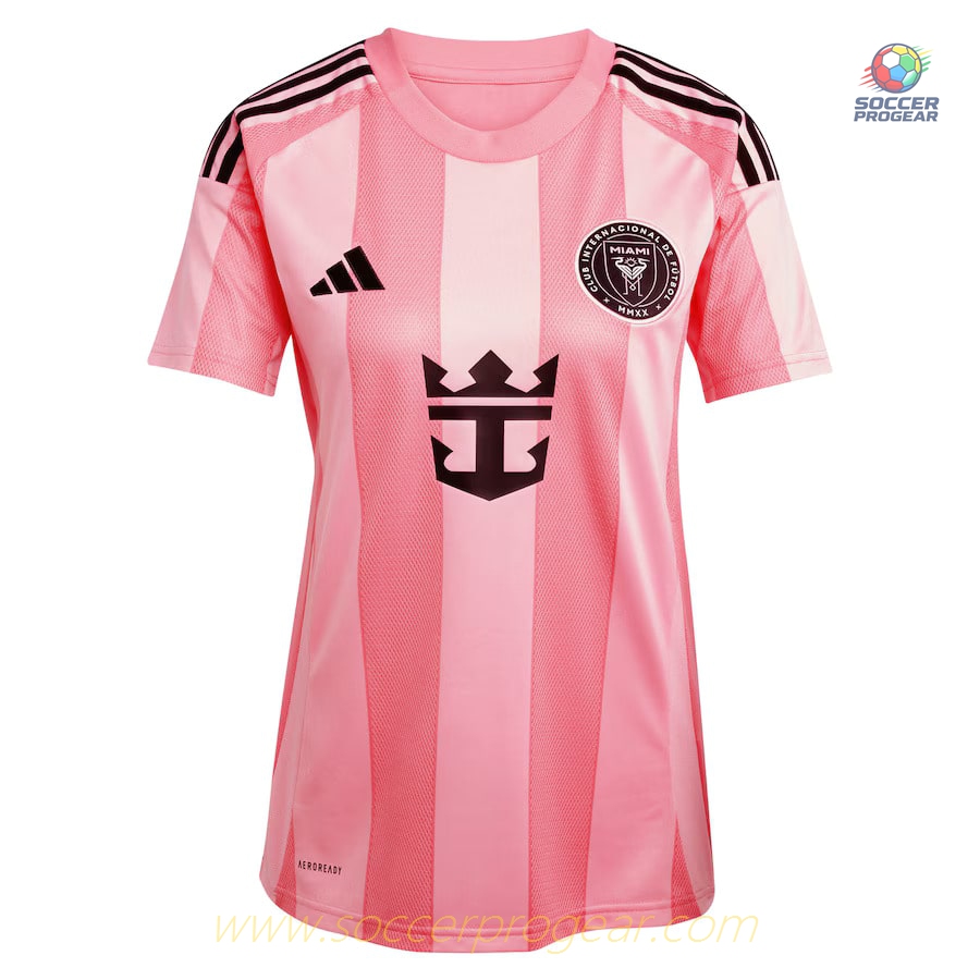 Inter Miami 2025-2026 Season Home Women's Messi Football Jersey