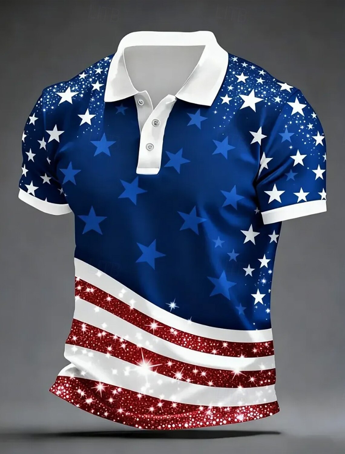 4th of July 2026 250th Memorial Day Men's Patriotic Designer Patriot US Flag T-Shirt