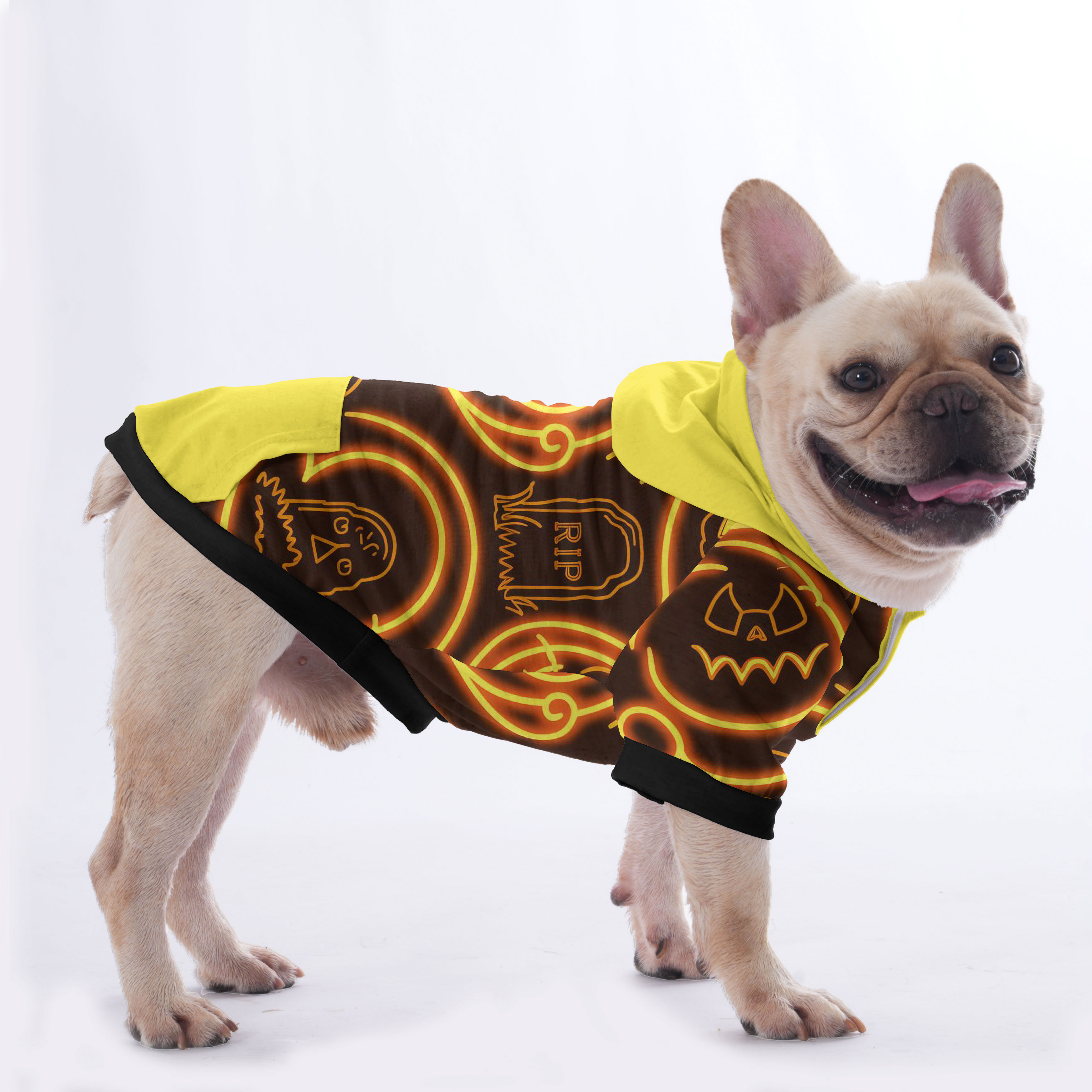 Street-Ready Dash - Halloween Hoodies For French Bulldog | Frenchie S...