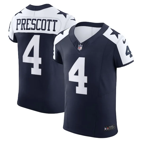 Performance Dallas Cowboys Elite Jersey - Premium Navy NFL Fan Jers...
