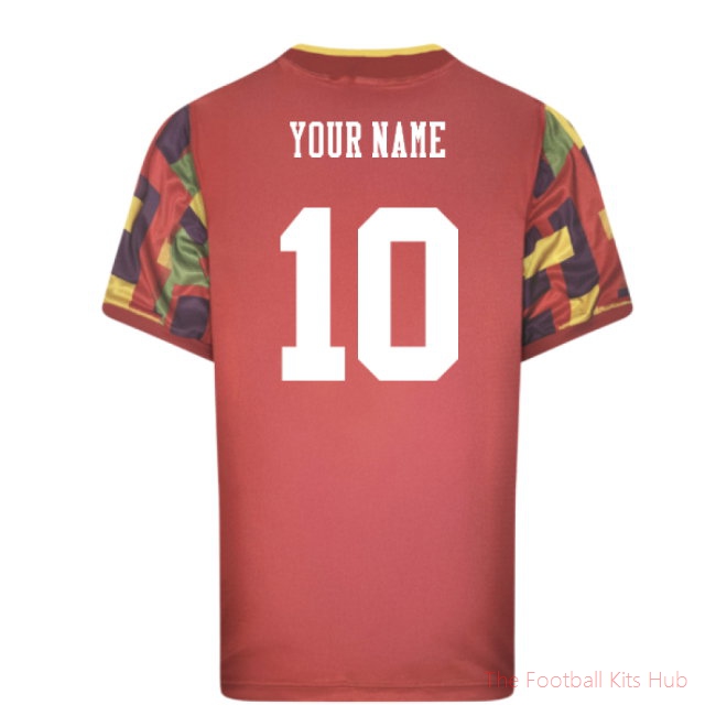 England 1996 Away Retro Goalkeeper Shirt (Your Name)