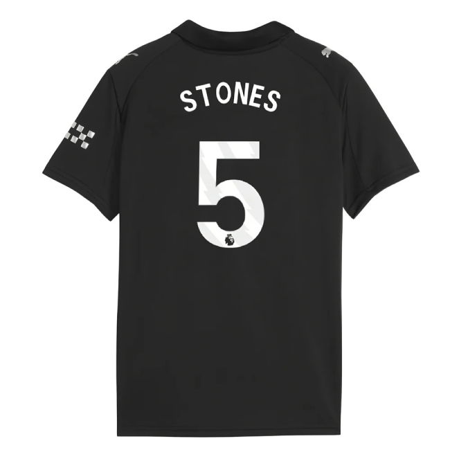 Stones 5 Latest Man City Away Team Kit 2025-2026