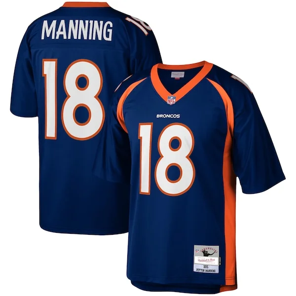 None Peyton Manning Replica Jersey - Navy | NFL Player Jersey