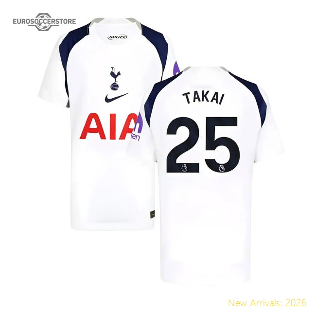 Excellent 2025-2026 Tottenham Hotspur Hotspur Home Shirt (kids) (ta