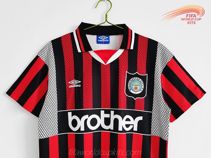 Secondary Football Jersey of Manchester City 94-96