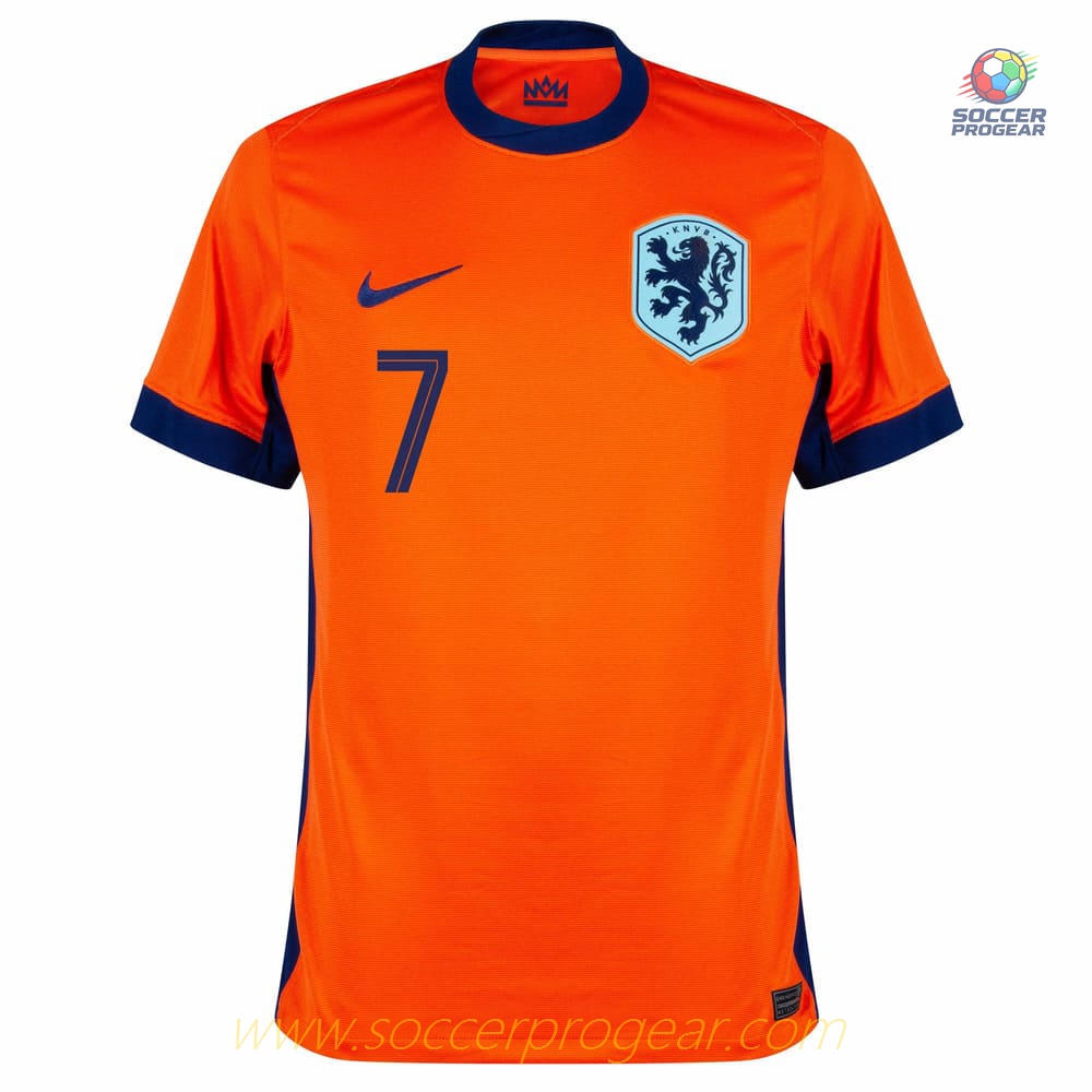 Netherlands 2024/25 Collection Home Team Jersey Xavi