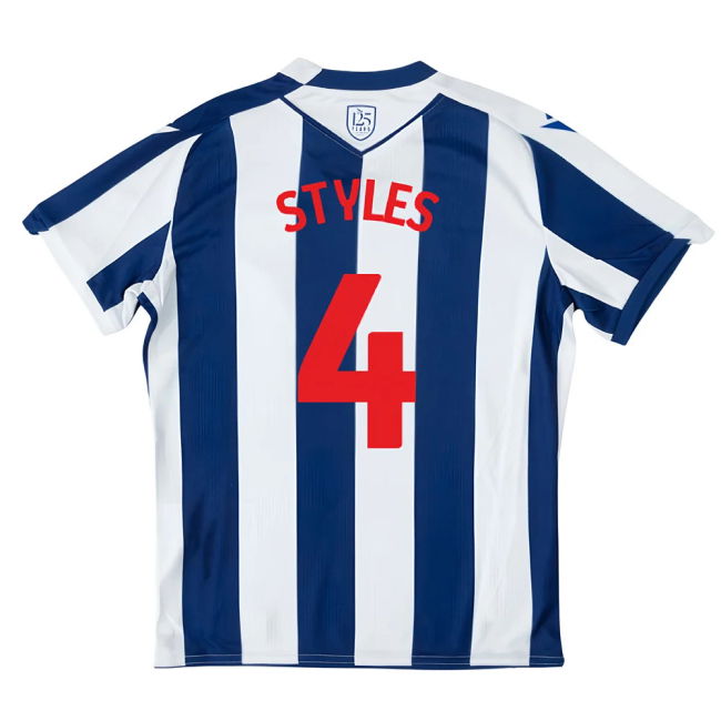 West Brom WBA official style Home Shirt 2025-2026 (Children