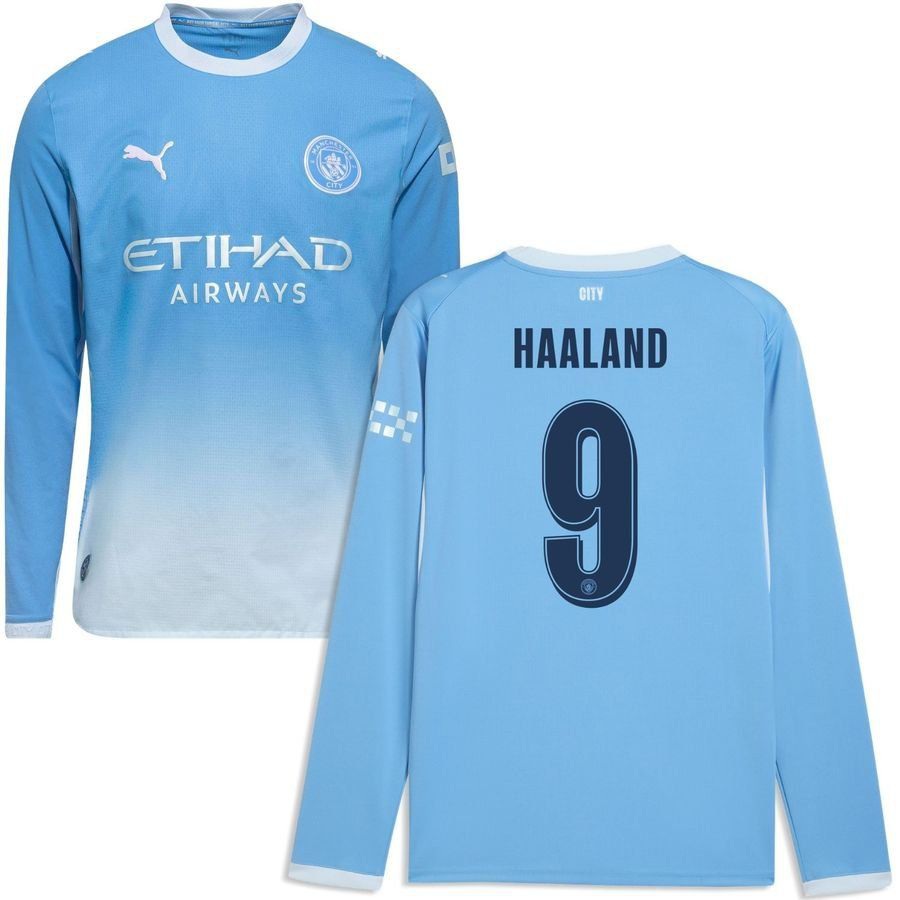 [LK] Manchester City League Long Sleeves HAALAND 9 Home Champions Kit 2026/27