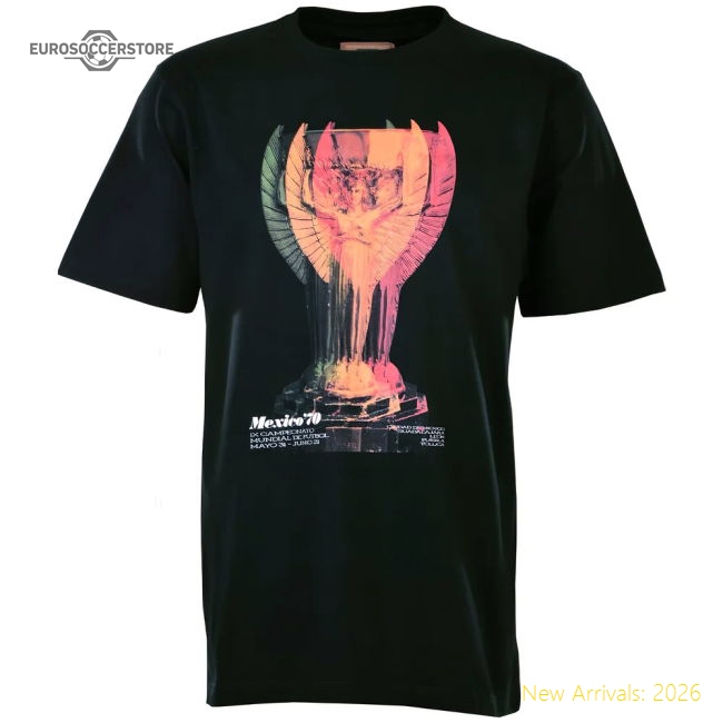 Pennarello World Cup - Mexico National Team 1970 T-shirt - Black
