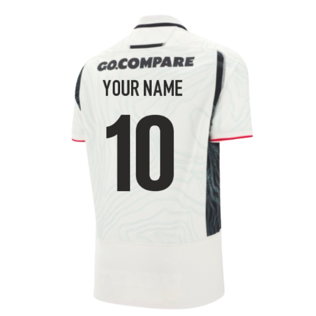2025-2026 Personalised Wales Football Shirts Away Women'S 2026 Wales Shirt Football Fan Apparel