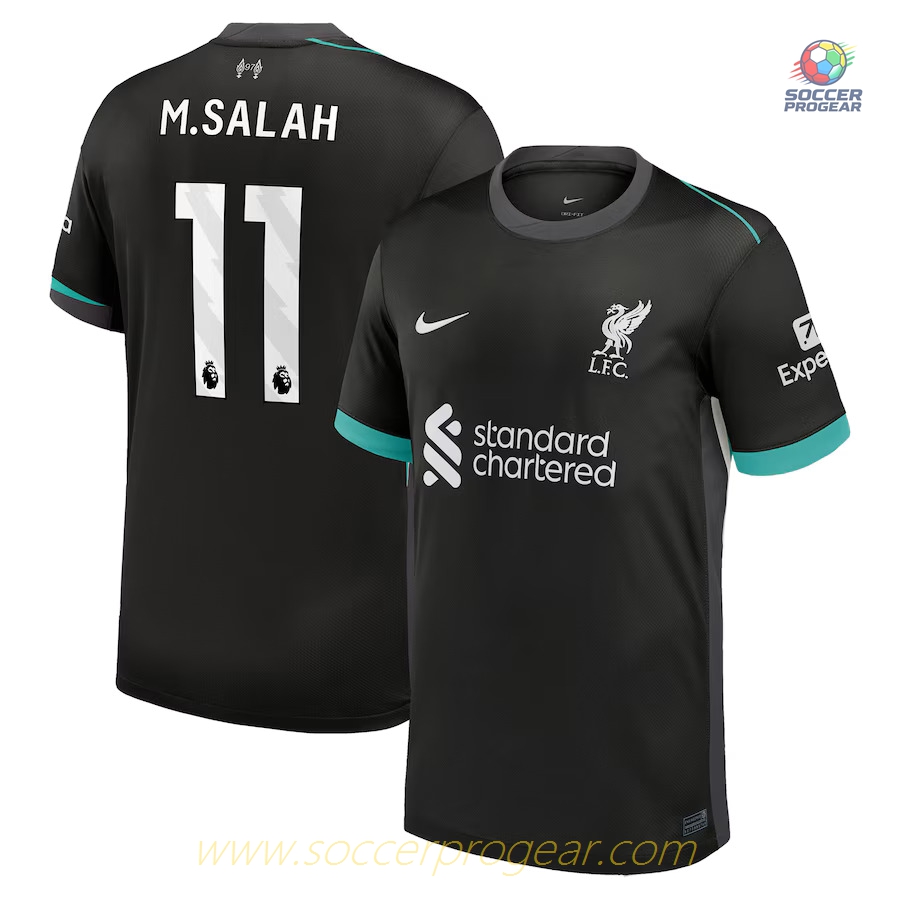 Liverpool Away Soccer Shirt 2024-25 Edition Salah