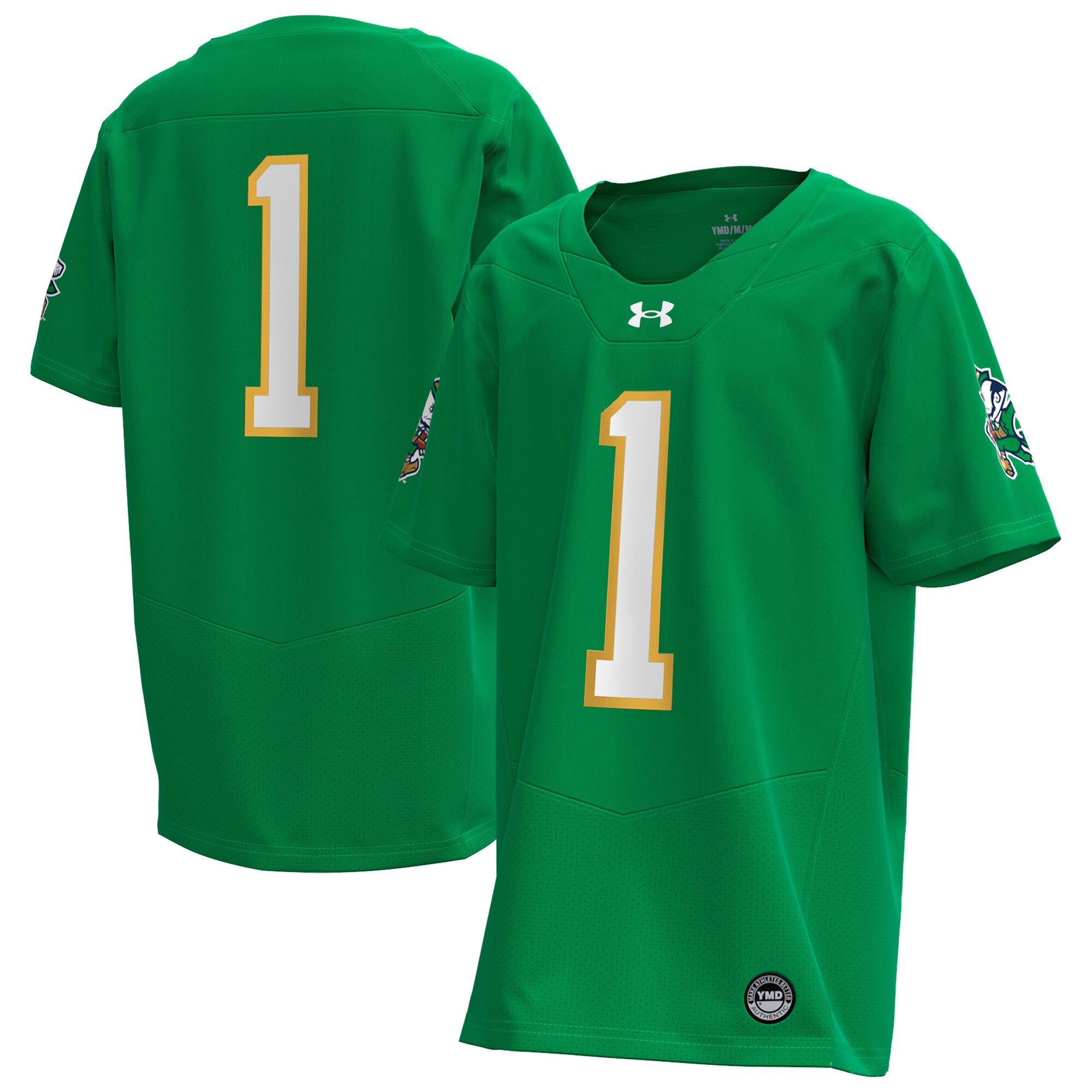 [DDG] Notre Dame Fighting Irish Youth Alternate Irish Wear Green Replica Football Jersey - Kelly Green