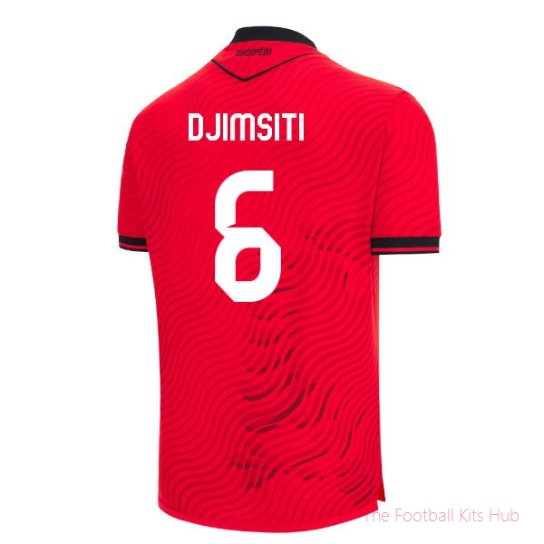[LK] 2026/27 Albania Home Shirt (Djimsiti 6)