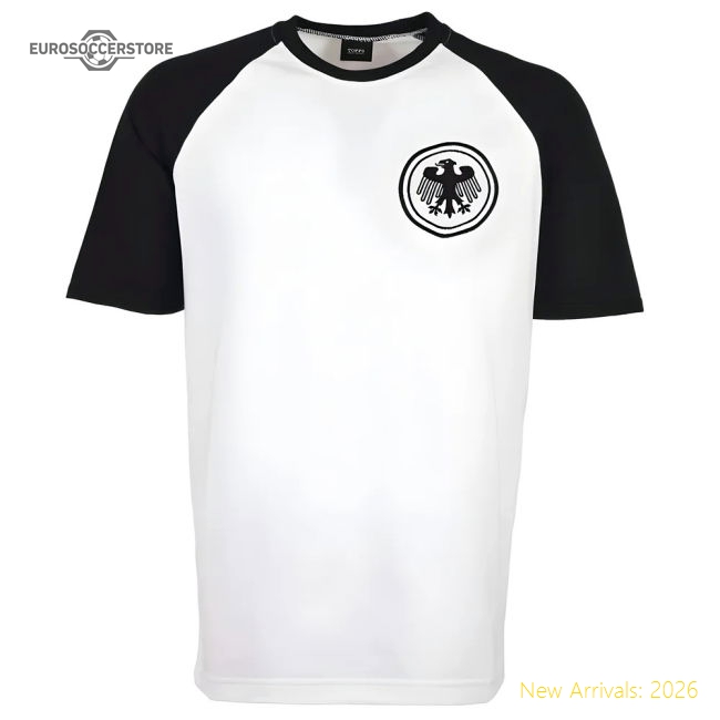 Kids Germany Raglan Sleeve White/Black T-Shirt